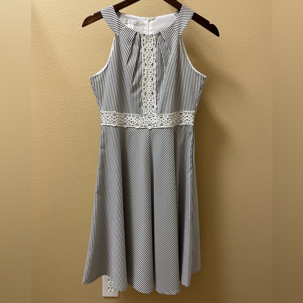 Knee length a-line dress